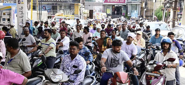 Mad rush at fuel stations as residents resort to panic buying