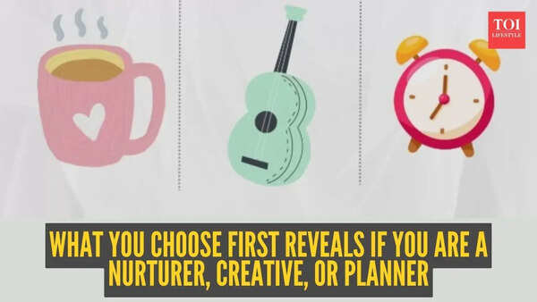 Personality test: Cup, guitar, or clock? What you choose first reveals if you are creative, a nurturer or planner