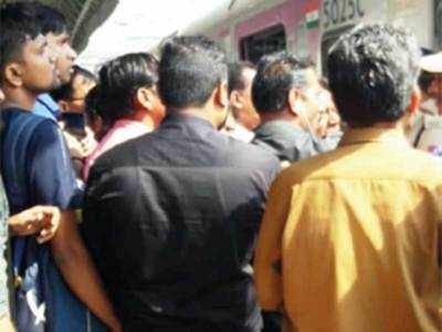 Commuters panic as train fails to halt at two stations