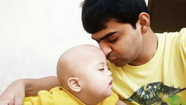Playing single dad to a special child