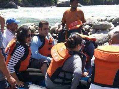 When Salman Khan went for rafting in Manali