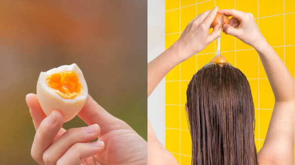 Which form of egg actually helps hair grow?