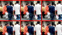 Ahmedabad: MLA kicks woman after she falls on the ground, video goes viral 