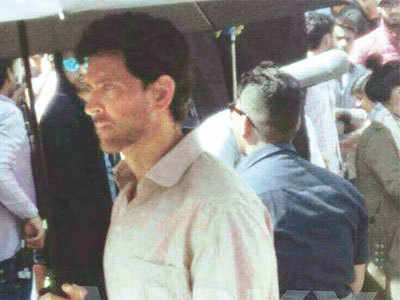 Hrithik Roshan on a roll in Rajasthan