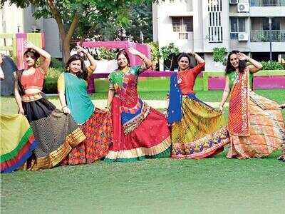Garba moves to residential societies of Ahmedabad this Navratri, following club restrictions Garba moves to residential societies of Ahmedabad this Navratri, following club restrictions