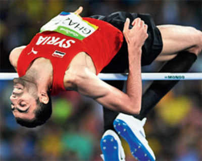 Syrian high-jumper Majd Eddin Ghazal incensed by perception of his country