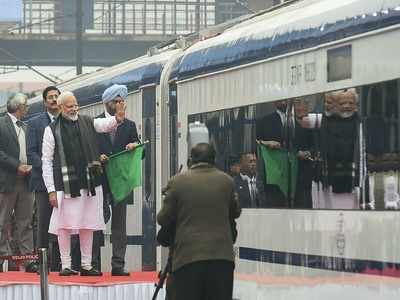 PM Modi flags off Vande Bharat Express, Goyal calls it a befitting reply to terrorists behind Pulwama attack