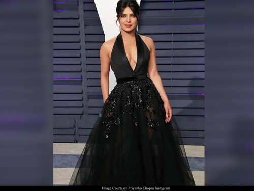 priyanka chopra deep v neck dress 7 times Priyanka Chopra rocked a plunging neckline dress