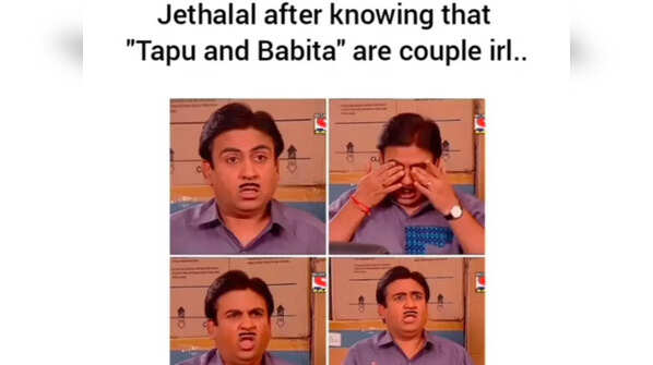 Jethalal's reaction to the news