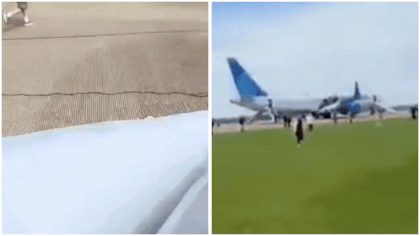 ‘Possible security issue’: United Airlines flight diverted, passengers evacuated via emergency slides in Pittsburgh - watch