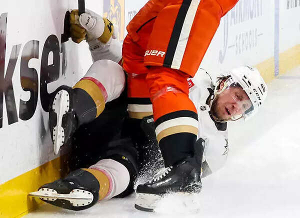 Vegas Golden Knights place Jonas Rondbjerg on IR after lower-body injury in last game