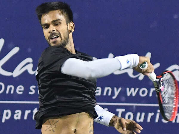 <u></u>Giant-killer Sumit Nagal powers into semis