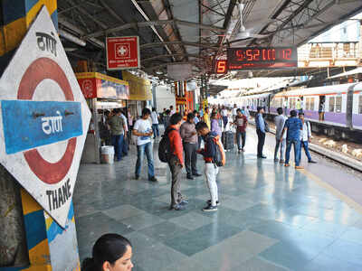 Central Railway (CR): Thane stn will have only 7 access points