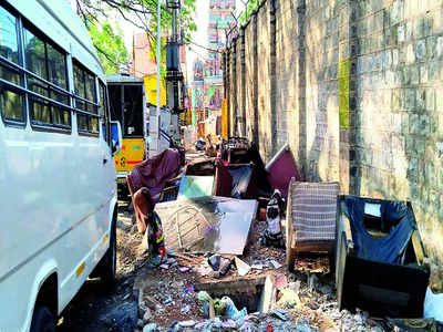 Community effort restores littered footpath