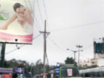 Indecent hoardings distract male drivers, says high court