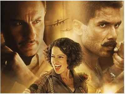 Rangoon trailer: Kangana Ranaut, Shahid Kapoor, Saif Ali Khan are impressive