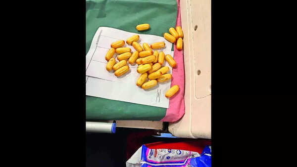 Nigerian lands at KIA with 99 cocaine capsules worth Rs 20 crore