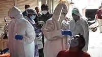 Maharashtra: Several people found Covid-19 positive during antigen tests in Aurangabad 