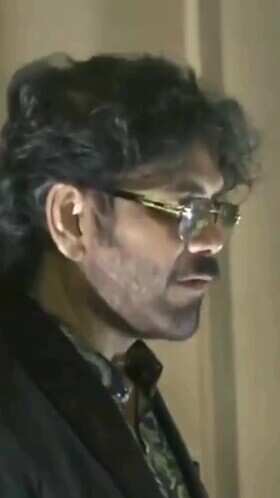 Nagarjuna Arrives At Vijay&ndash;Rashmika Reception In Hyderabad