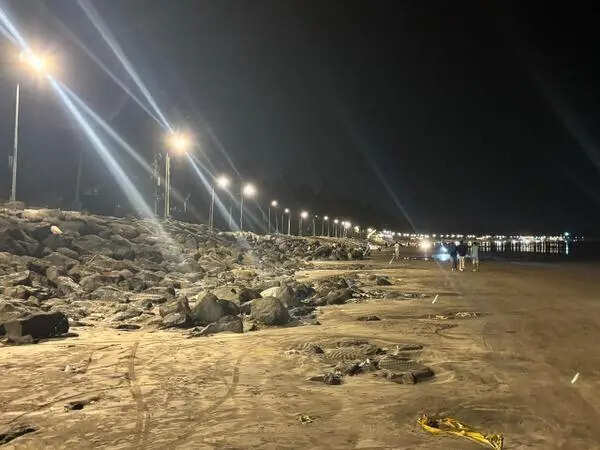 90 streetlights set up on Gorai beach
