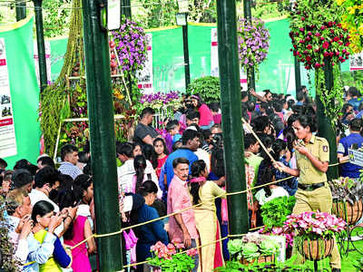 Republic Day flower show draws 3.3 lakh visitors