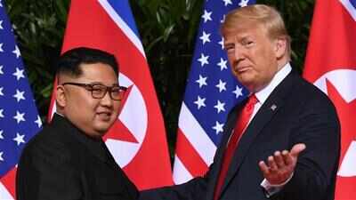 Social Humour Trump Kim S Historic Meet Floods Internet With Memes