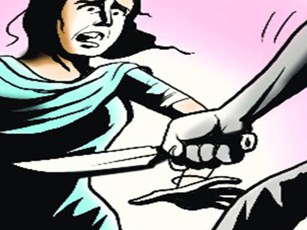 Woman, 60, saves man, 25, from being hacked to death