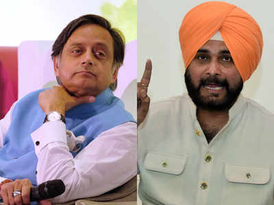 Congress draws flak after Shashi Tharoor and Navjot Singh Sidhu make controversial statements