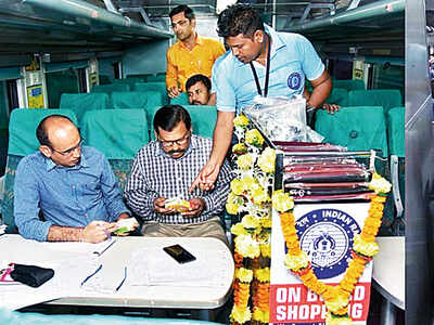 You will soon be able to buy cosmetics, confectionery, laptop and mobile accessories inside Churchgate-Virar AC local train