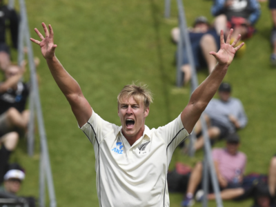 India vs New Zealand 1st Test Day 1: Kyle Jamieson walks tall with dream debut for the Kiwis