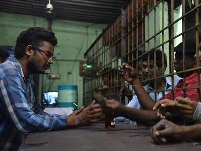 Liquor sales under government control begin across Andhra Pradesh