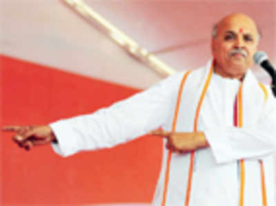 Togadia banned from city, but VHP doesn’t give two hoots