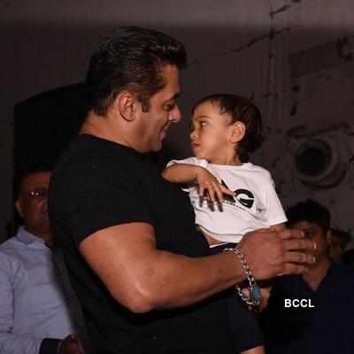 Watch: ‘Sultan’ Salman Khan wrestles with nephew Ahil in this cute rakshabandhan video