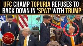 UFC Star Ilia Topuria Roasts Trump With 'Never Thought You'd Be Kind' Quip During White House Visit