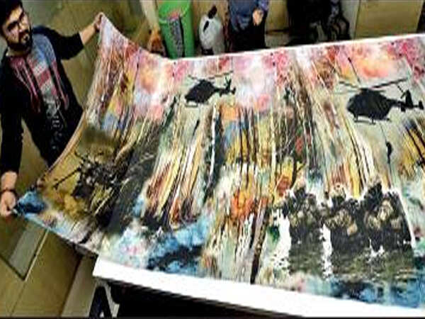 Surat's sari makers ready with Pulwama and Army designs