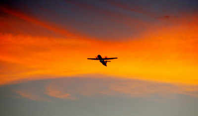 Jet flight takes off leaving MP waiting at lounge