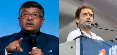 BJP's Ravi Shankar Prasad and Congress vice president Rahul Gandhi engage in war of words