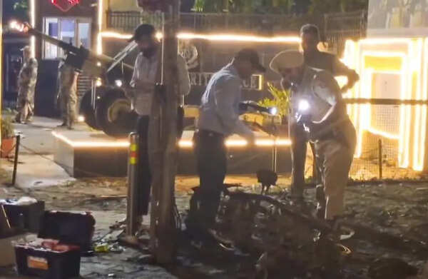 Mystery explosion outside BSF Punjab Frontier HQ