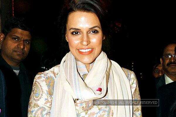 Neha Dhupia attends Richmondd Global School’s annual day celebrations in Paschim Vihar, New Delhi