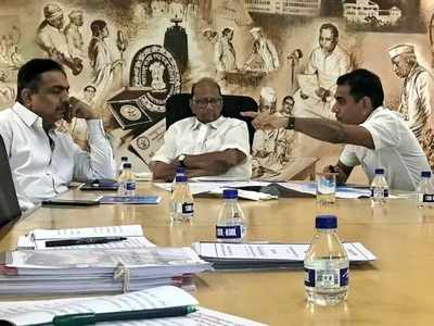 Jayant Patil chairs meet on Maharashtra water issues, Sharad Pawar too attends