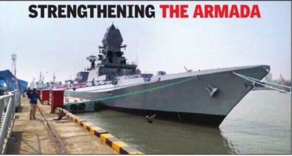 Navy to commission Rs 4,000cr warship into fleet on Monday