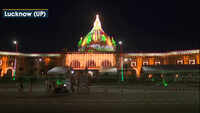 Lucknow’s Vidhan Sabha illuminates in tricolour ahead of Independence Day 