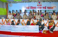 Maoists surrender amid pressure: 27 Maoists, including commanders, surrender under Operation Navjeevan; Jharkhand government claims progress in Naxal elimination