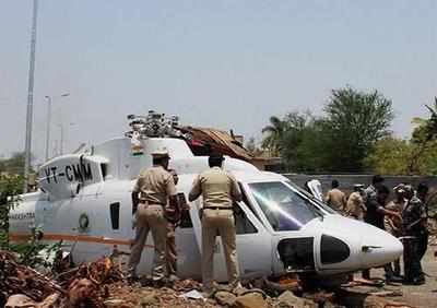 Close to 3 months after crash, one-year tender for VIP chopper floated
