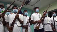 12 naxals surrender in Chhattisgarh on World Tribal Day 