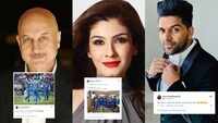 World Cup 2019: From Anupam Kher to Raveena Tandon, Bollywood celebs congratulate Team India for defeating Bangladesh and qualifying for semi-finals 