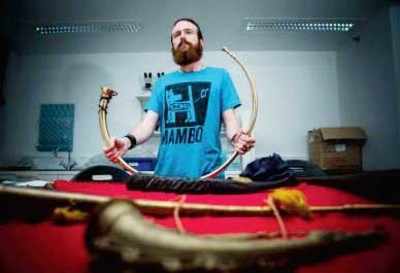 Ancient Irish musical history found in India