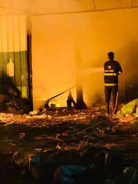Fire at garbage transfer unit in Balewadi spark concerns among residents, calls grow for better monitoring