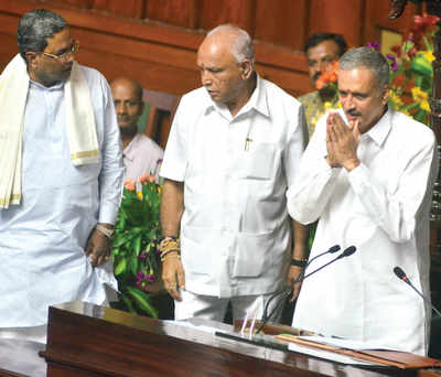Vishveshwara Hegde Kageri elected Speaker, Assembly adjourned sine die