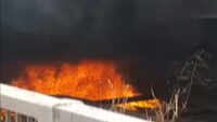 Fire breaks out in scrap pile under Delhi’s Barapullah flyover 